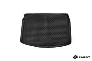 Коврик багажника TOYOTA Vitz (10-16) хб., П.Р., полиуретан черный ELEMENT