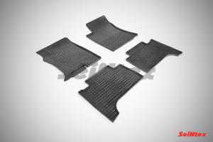 Коврик салона LEXUS Gx470 (02-09), TOYOTA Land Cruiser Pradoj120 (02-09) резина, сетка (4 предм.) SEINTEX