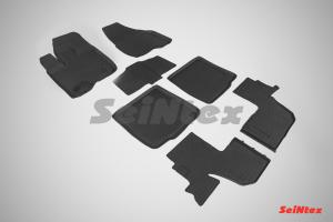 Коврик салона FORD Explorer V (V<3.5L) (10-15) резина высокий борт (7 предм.) SEINTEX