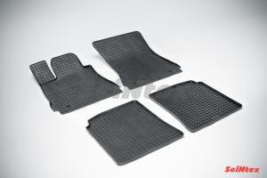 Коврик салона MERCEDES S-Class W221 L (05-14) резина, сетка (4 предм.) SEINTEX