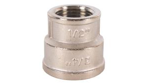 Муфта-переходник с 3/4 на 1/2 никель VALTEC