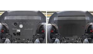 Защита картера и КПП GEELY Coolray (20-) (с крепежом) АВТОБРОНЯ 111.01922.1