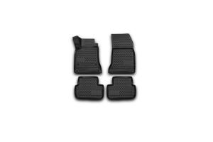 Коврик салона MERCEDES GLA-class (15-) 3D полиуретан черный (4 предм.) ELEMENT