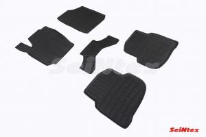 Коврик салона VW Polo Rest (19-) резина (5 предм.) SEINTEX