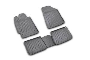 Коврик салона TOYOTA Camry (06-11) 3D полиуретан черный (4 предм.) ELEMENT