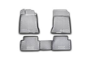 Коврик салона RENAULT Laguna III (07-) полиуретан черный (4 предм.) ELEMENT