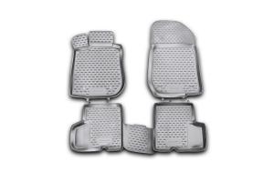 Коврик салона RENAULT Logan (04-09) (10-14) полиуретан черный (4 предм.) ELEMENT