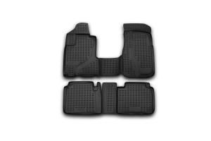 Коврик салона HONDA CR-V (02-06) полиуретан черный (4 предм.) ELEMENT