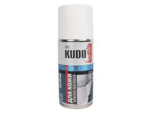 Краска для кож белаяи матовая 210мл KUDO
