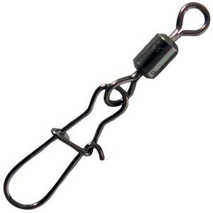 Вертлюги c застежками LJ Pro Series ROLLING SWIVEL FASTLOCK 010 10шт LUCKY JOHN