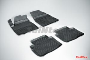 Коврик салона NISSAN Teana II (08-14), NISSAN Teana III (14-) резина высокий борт (4 предм.) SEINTEX