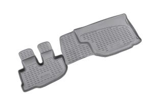 Коврик салона HYUNDAI HD72 (07-) передний полиуретан черный (2 предм.) ELEMENT