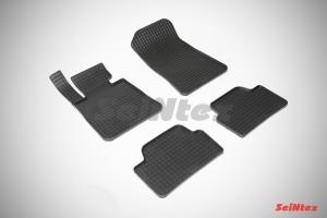 Коврик салона BMW 1 Ser E-81-88 (04-13) резина, сетка (4 предм.) SEINTEX