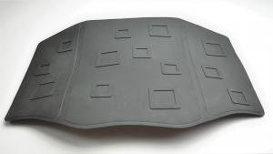 Коврик салона Renault Fluence L30_ 2010-  резина перемычка COMFORT