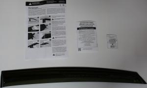 Дефлектор двери Ford Focus III седан задний левый 1шт 2011- COMFORT
