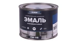 Эмаль синий 0.5кг PROREMONTT
