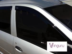 Дефлектор двери ЛАДА Largus 2012- , поликарбонат, 4шт. VINGURU