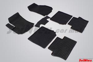 Коврик салона OPEL Zafira II (05-) резина, сетка (7 предм.) SEINTEX