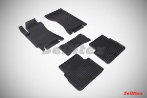 Коврик салона SUBARU Forester II (02-08) резина, сетка (5 предм.) SEINTEX