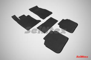 Коврик салона BMW 7 Ser G12 4Wd (15-) резина высокий борт (5 предм.) SEINTEX
