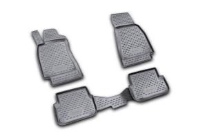 Коврик салона AUDI A-6 III (С6) (06-11) полиуретан черный (4 предм.) ELEMENT