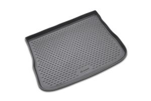 Коврик багажника VW Tiguan (07-16) кросс., полиуретан черный ELEMENT