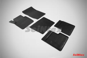 Коврик салона MERCEDES G-Class W463 (16-) резина, сетка (5 предм.) SEINTEX