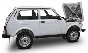 Амортизатор ВАЗ-21214 Urban капота (пружина газовая) комплект 1шт. АВТОУПОР ULA4X4011