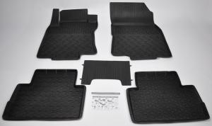 Коврик салона Nissan Qashqai 2016- резина (5 предм.) COMFORT