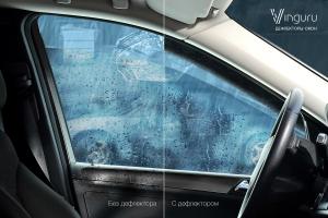 Дефлектор двери MAZDA 6 III 2012-2018 /сед, акрил, 4шт. VINGURU