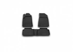 Коврик салона CITROEN C5 (01-08) полиуретан черный (4 предм.) ELEMENT
