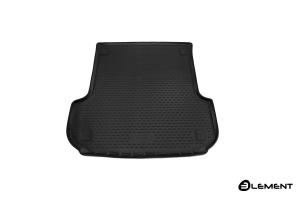 Коврик багажника MITSUBISHI Pajero Sport (16-) кросс., полиуретан черный ELEMENT