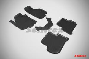 Коврик салона SKODA Yeti (08-) резина высокий борт (5 предм.) SEINTEX