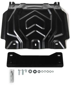 Защита картера FIAT Fullback (16-),MITSUBISHI L200 V (15-),Pajero Sport(16-) сталь 1.8мм АВТОБРОНЯ
