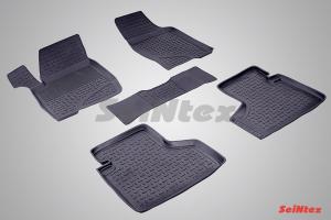 Коврик салона CHEVROLET Niva (02-) резина высокий борт (5 предм.) SEINTEX