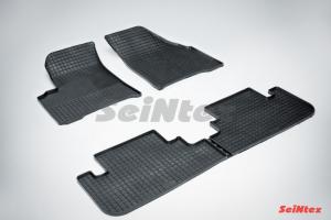 Коврик салона CHEVROLET Rezzo (04-10) резина, сетка (4 предм.) SEINTEX