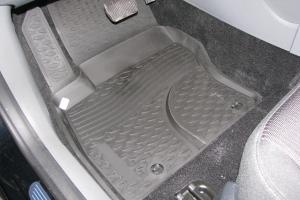 Коврик салона FORD Focus 3 (11-15) полиуретан черный (4 предм.) ELEMENT