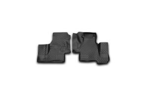 Коврик салона MERCEDES Sprinter Classic (W909) (00-06) (13-) перед. 3D полиуретан черн. (2 шт.) ELEMENT