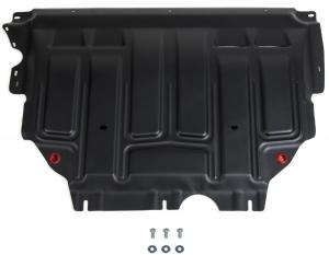 Защита картера и КПП SKODA Karoq (20-),Kodiaq (17-21),VW Taos (21-),Tiguan (16-) АВТОБРОНЯ