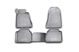 Коврик салона MERCEDES E-class W210 (95-02) полиуретан черный (4 предм.) ELEMENT