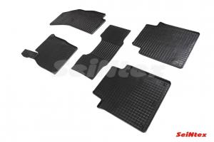 Коврик салона AUDI A8 IV (D5) (17-) резина, сетка (5 предм.) SEINTEX