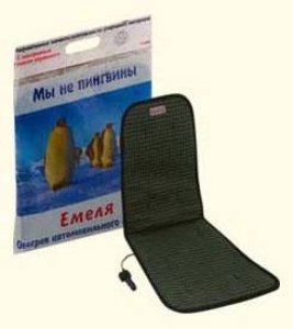Накидка на сиденье с подогревом 12V c терморегулятором ЕМЕЛЯ