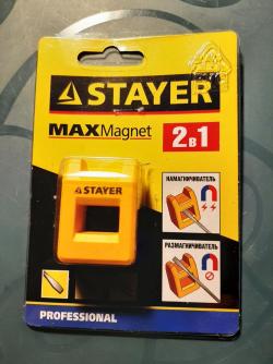 Намагничиватель-размагничиватель для отверток STAYER